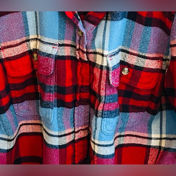 American Eagle Outfitters “Ahhh-Mazingly Soft” Oversized Plaid Flannel Shirt - Picture 5 of 14